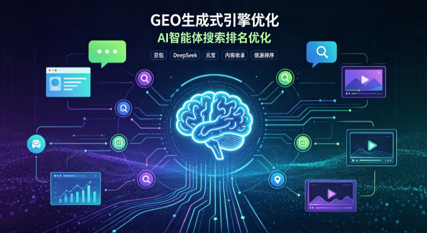 镇沅彝族哈尼族拉祜族自治县GEO 浪潮来袭：生成式引擎优化崛起，创作者争抢豆包、DeepSeek、元宝智能体流量入口